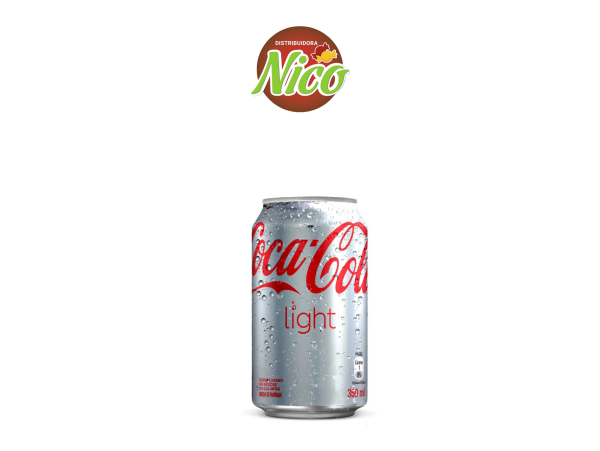 Lata Coca Cola Light 350 ml x 6 und